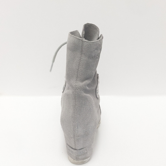 Sorel Suede Joan Of Arc Wedge Boots - Picture 11 of 16